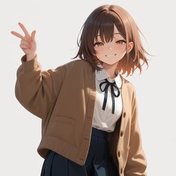 学园少女的奇想微笑