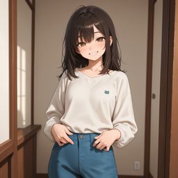 在阳光明的工作室里