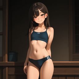 在黑暗的夜间语