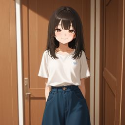 在门口时红